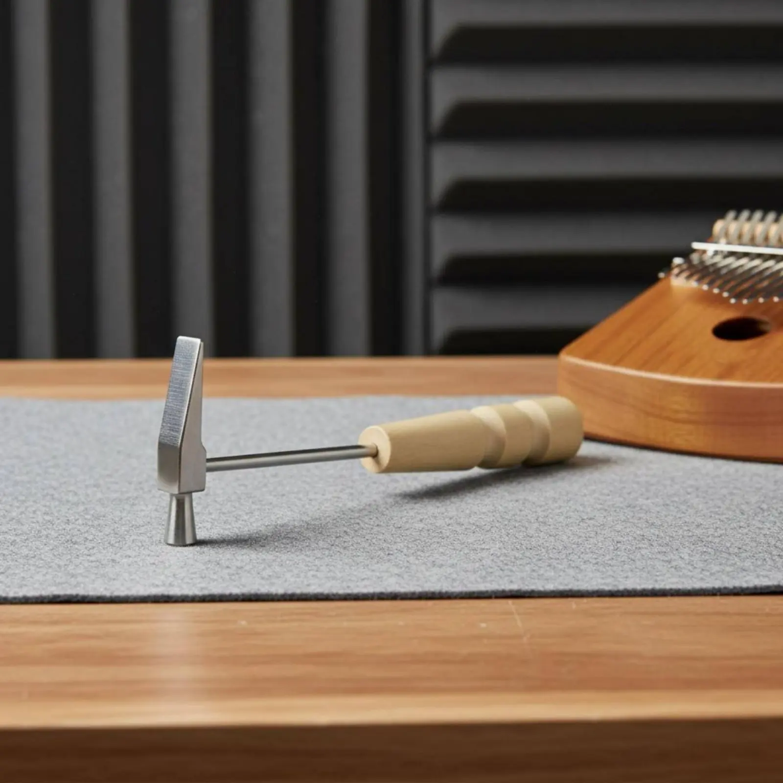 Kalimba Tuning Hammer Portable Thumb Piano Tuning Hammer Thumb Piano Tuner Long-Lasting Music Tool Polished Grip Surface
Kalimba Tuning Hammer Portable Thumb Piano Tuning Hammer Thumb Piano Tuner Long-Lasting Music Tool Polished Grip Surface