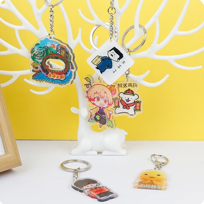 Custom Keychain Cartoon Acrylic Key Chain Photo Customized Anime Charms Hologram Clear Personalized Designer Car Keychains
Custom Keychain Cartoon Acrylic Key Chain Photo Customized Anime Charms Hologram Clear Personalized Designer Car Keychains