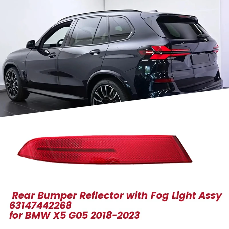 Car Rear Bumper Reflector For BMW X5 G05 2018-2023 LHD Tail Light Auxiliary Turn Signal-A85E
Car Rear Bumper Reflector For BMW X5 G05 2018-2023 LHD Tail Light Auxiliary Turn Signal-A85E