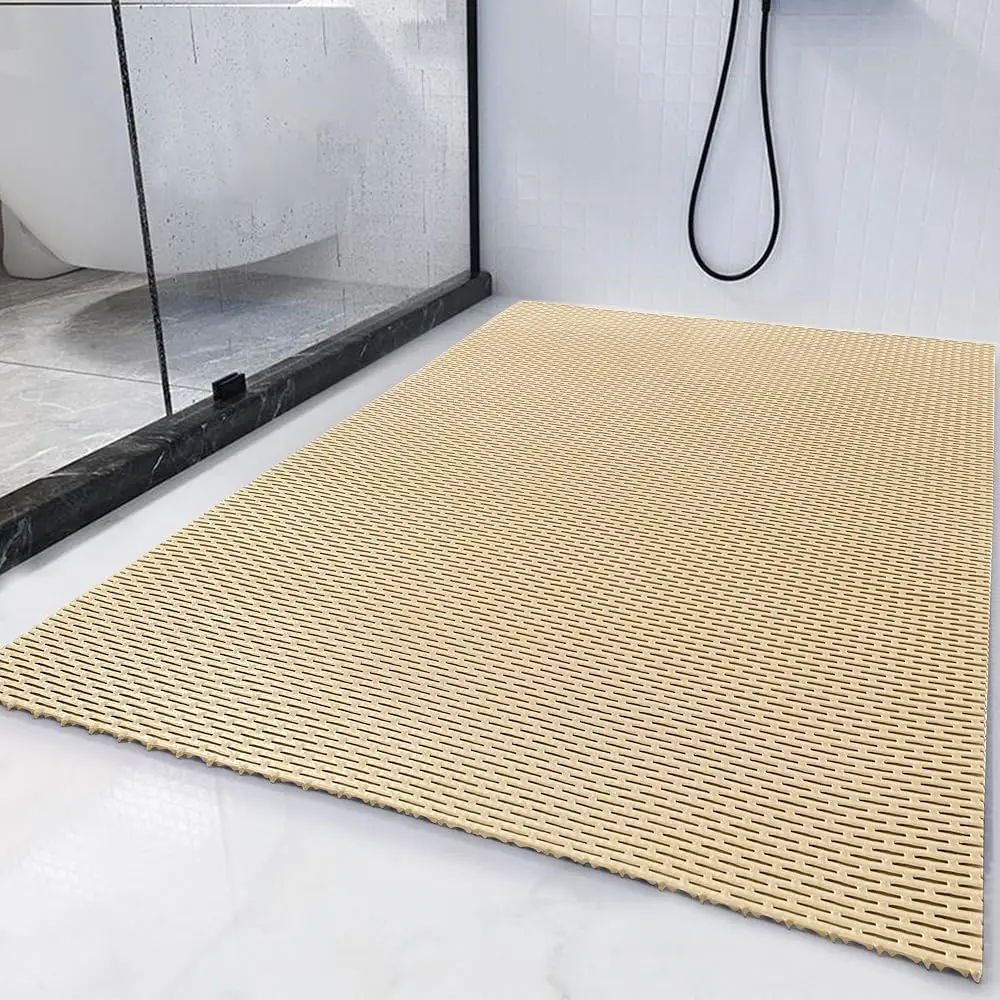 58 x 32 Extra Large Shower Mat for Shower Stall Tub, Non Slip Bath Mat Bathroom Accessories, PVC Mats for Shower and Bathroo
58 x 32 Extra Large Shower Mat for Shower Stall Tub, Non Slip Bath Mat Bathroom Accessories, PVC Mats for Shower and Bathroo
