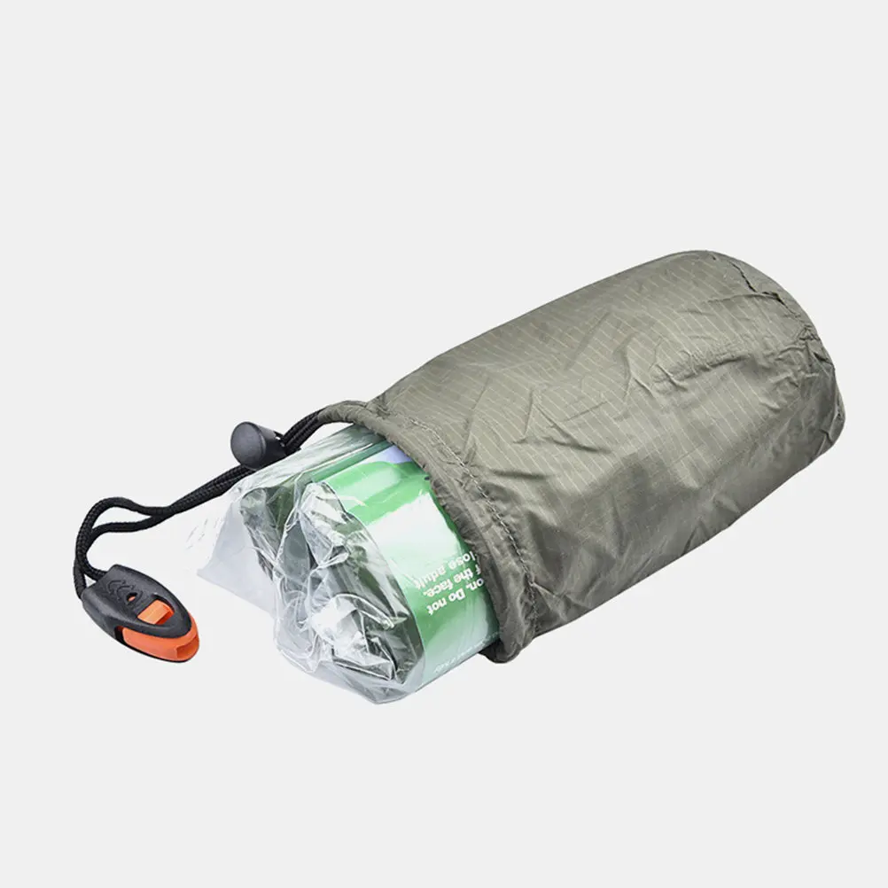 Emergency Sleeping Bag Pe Aluminum Film Lightweight Survival Thermal Blanket Camping Outdoor Warm-Keeping Travel Mat
Emergency Sleeping Bag Pe Aluminum Film Lightweight Survival Thermal Blanket Camping Outdoor Warm-Keeping Travel Mat