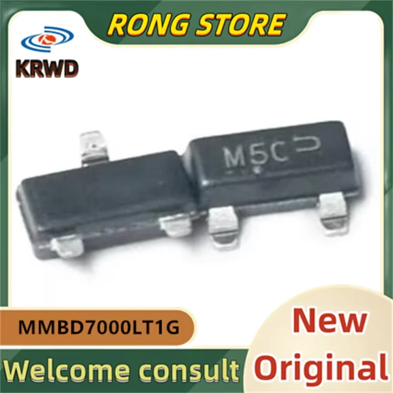 (50 шт./100 шт.) M5C MMBD7000LT1G MMBD7000LT1 MMBD7000LT MMBD7000L SOT-23-3 новый и оригинальный чип IC
(50 шт./100 шт.) M5C MMBD7000LT1G MMBD7000LT1 MMBD7000LT MMBD7000L SOT-23-3 новый и оригинальный чип IC