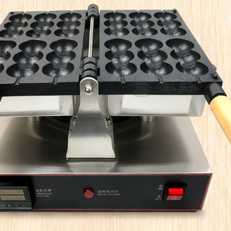 Commercial Ball Waffle Cake Machine Spherical Waffle Baker Ball Shape Waffle Cake Making Machine Pellet Cake Maker
Commercial Ball Waffle Cake Machine Spherical Waffle Baker Ball Shape Waffle Cake Making Machine Pellet Cake Maker
