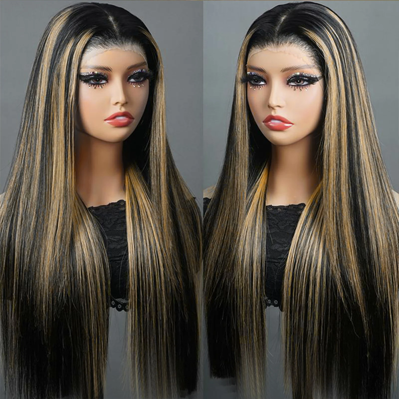 1B/27 Straight Wig Human Hair 30 Inch 13x4 HD Lace Frontal Wig Ombre Blonde Highlight Brazilian Hair Front Wigs For Black Women
1B/27 Straight Wig Human Hair 30 Inch 13x4 HD Lace Frontal Wig Ombre Blonde Highlight Brazilian Hair Front Wigs For Black Women