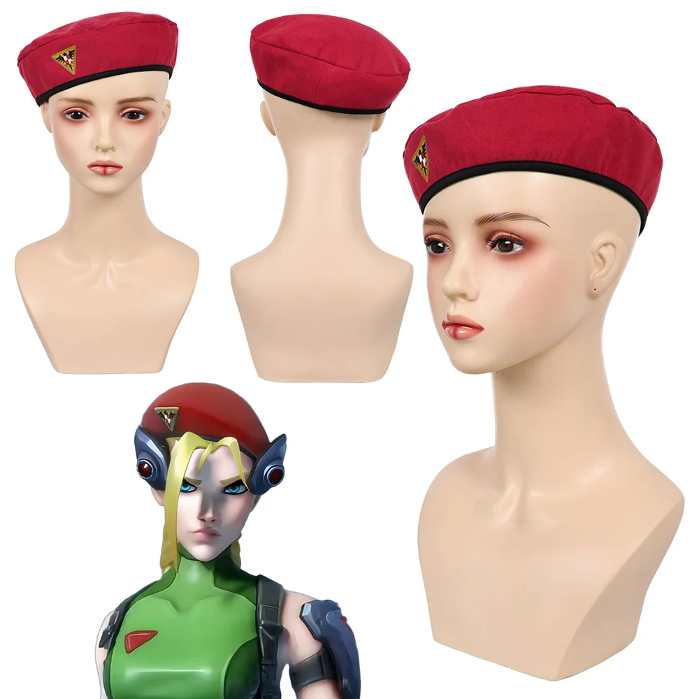 Fantasia OW Cammy White Cosplay Beret Hat Game SF Disfraz Costume Accessories Women Fantasy Halloween Carnival Party Props Gifts
Fantasia OW Cammy White Cosplay Beret Hat Game SF Disfraz Costume Accessories Women Fantasy Halloween Carnival Party Props Gifts