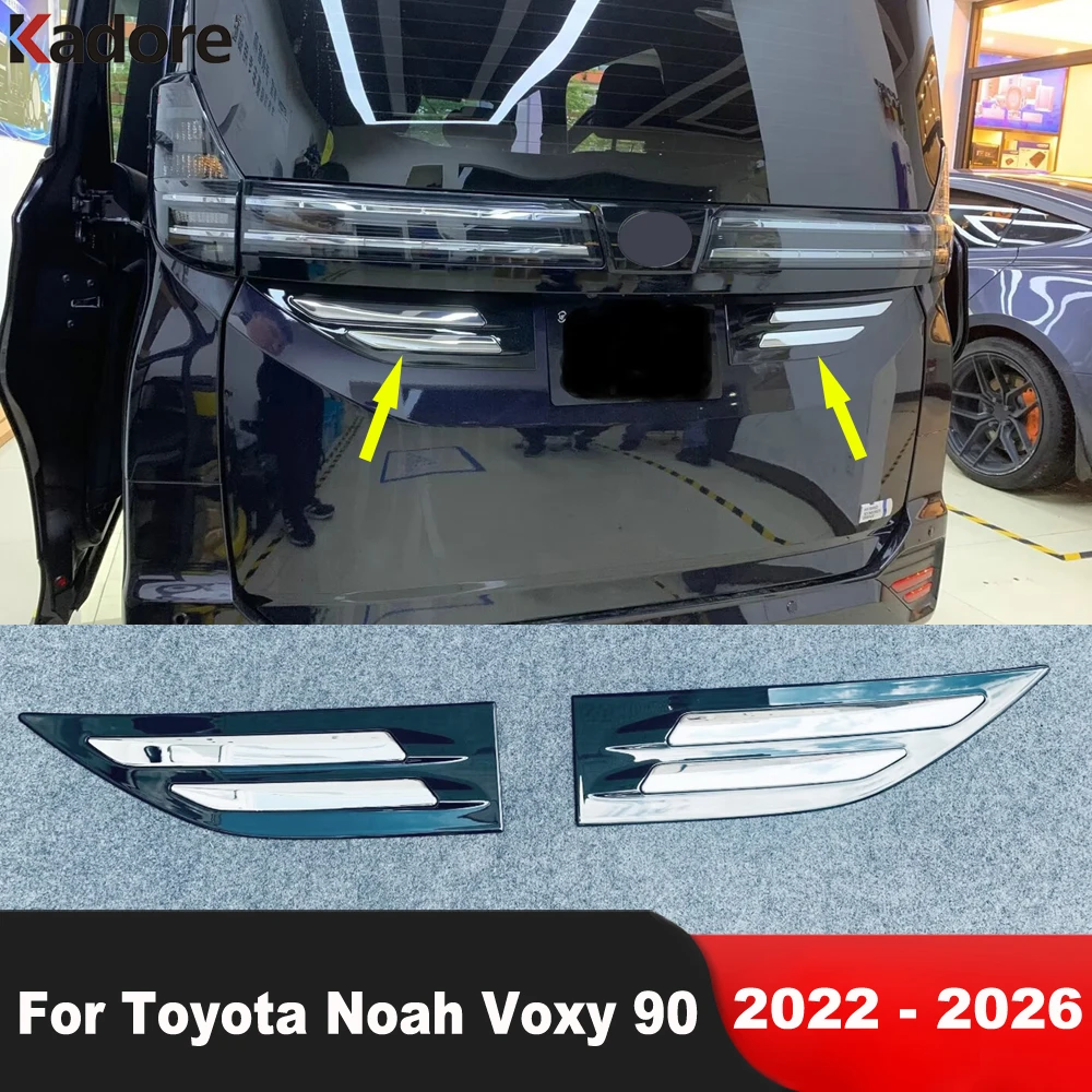 For Toyota Noah VOXY 90 2022 2023 2024 2025 2026 Chrome Car Rear Fog Light Lamp Cover Trim Rear License Plate Trim Accessories
For Toyota Noah VOXY 90 2022 2023 2024 2025 2026 Chrome Car Rear Fog Light Lamp Cover Trim Rear License Plate Trim Accessories