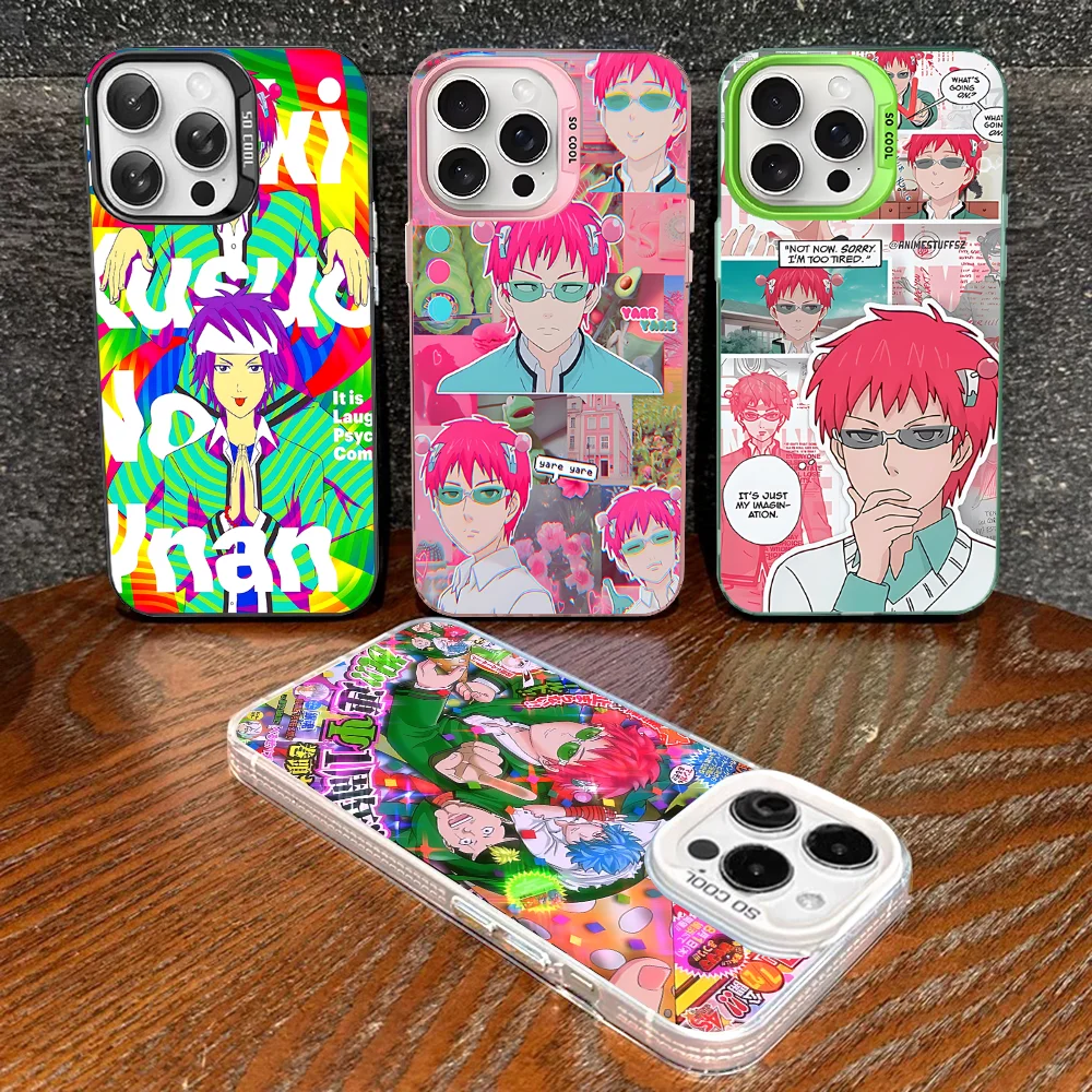Saiki Kusuo No Psi Nan Phone Case For IPhone 16 15 14 13 12 11 Pro Max X XR XSMAX 8 7 Plus Matte Shockproof Back Cover
Saiki Kusuo No Psi Nan Phone Case For IPhone 16 15 14 13 12 11 Pro Max X XR XSMAX 8 7 Plus Matte Shockproof Back Cover