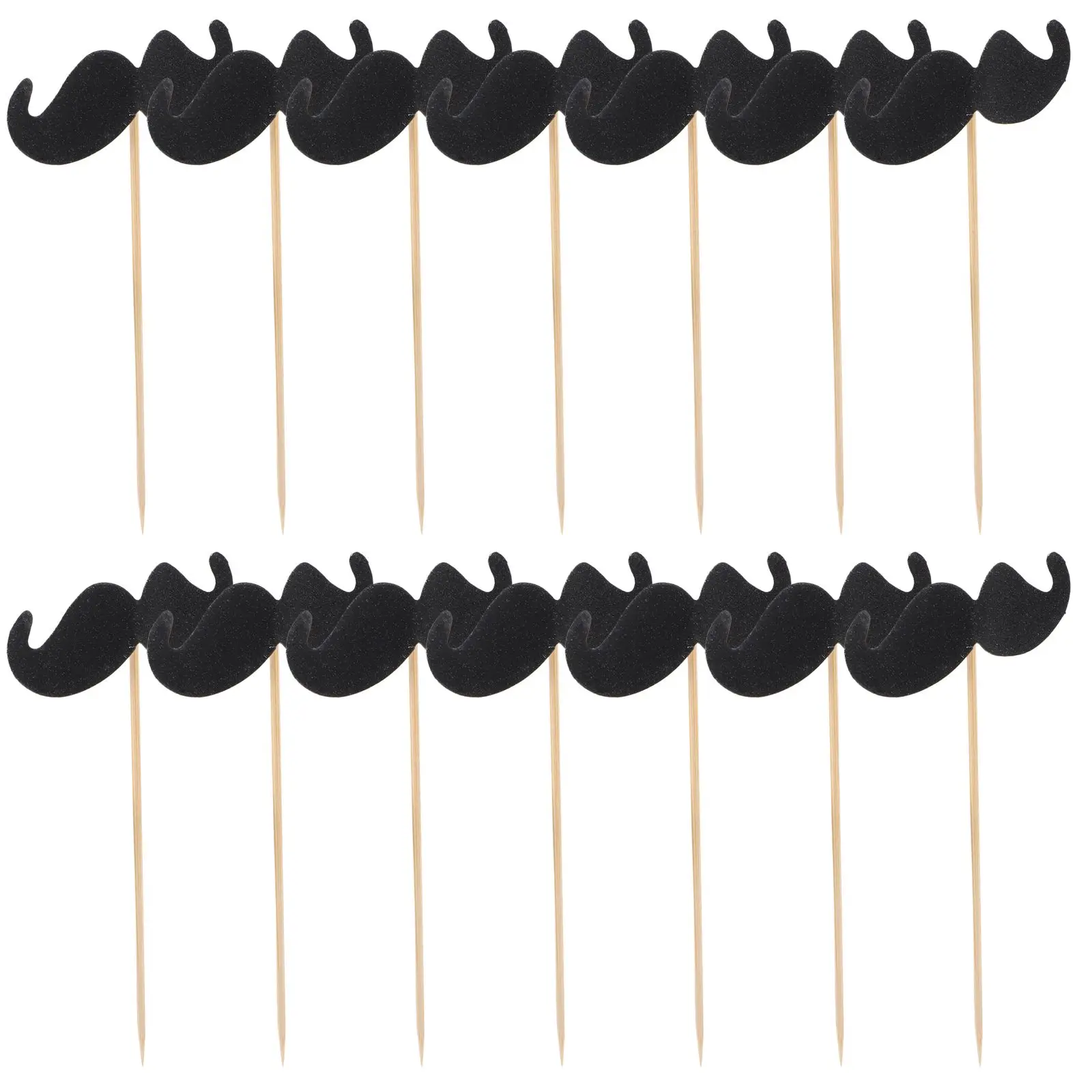 40 Pcs Dessert Decoration Baking Moustache Picks Funny Cake Topper Decorate Father
40 Pcs Dessert Decoration Baking Moustache Picks Funny Cake Topper Decorate Father