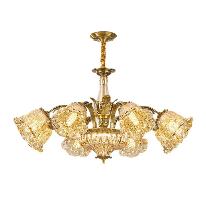@All copper retro living room chandelier high-end dining room bedroom light villa duplex floor chandelier
@All copper retro living room chandelier high-end dining room bedroom light villa duplex floor chandelier