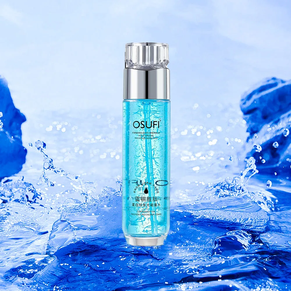 OSUFI Blue Copper Peptide Firming Facial Contours Protein Essence Moisturizing penetration Face serum korean skincare products
OSUFI Blue Copper Peptide Firming Facial Contours Protein Essence Moisturizing penetration Face serum korean skincare products
