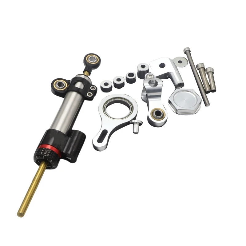 Motorcycles Adjustable Steering Stabilizer Damper Bracket Kit For YAMAHA YZF R6 2006-2020/ R1 2009-2017
Motorcycles Adjustable Steering Stabilizer Damper Bracket Kit For YAMAHA YZF R6 2006-2020/ R1 2009-2017