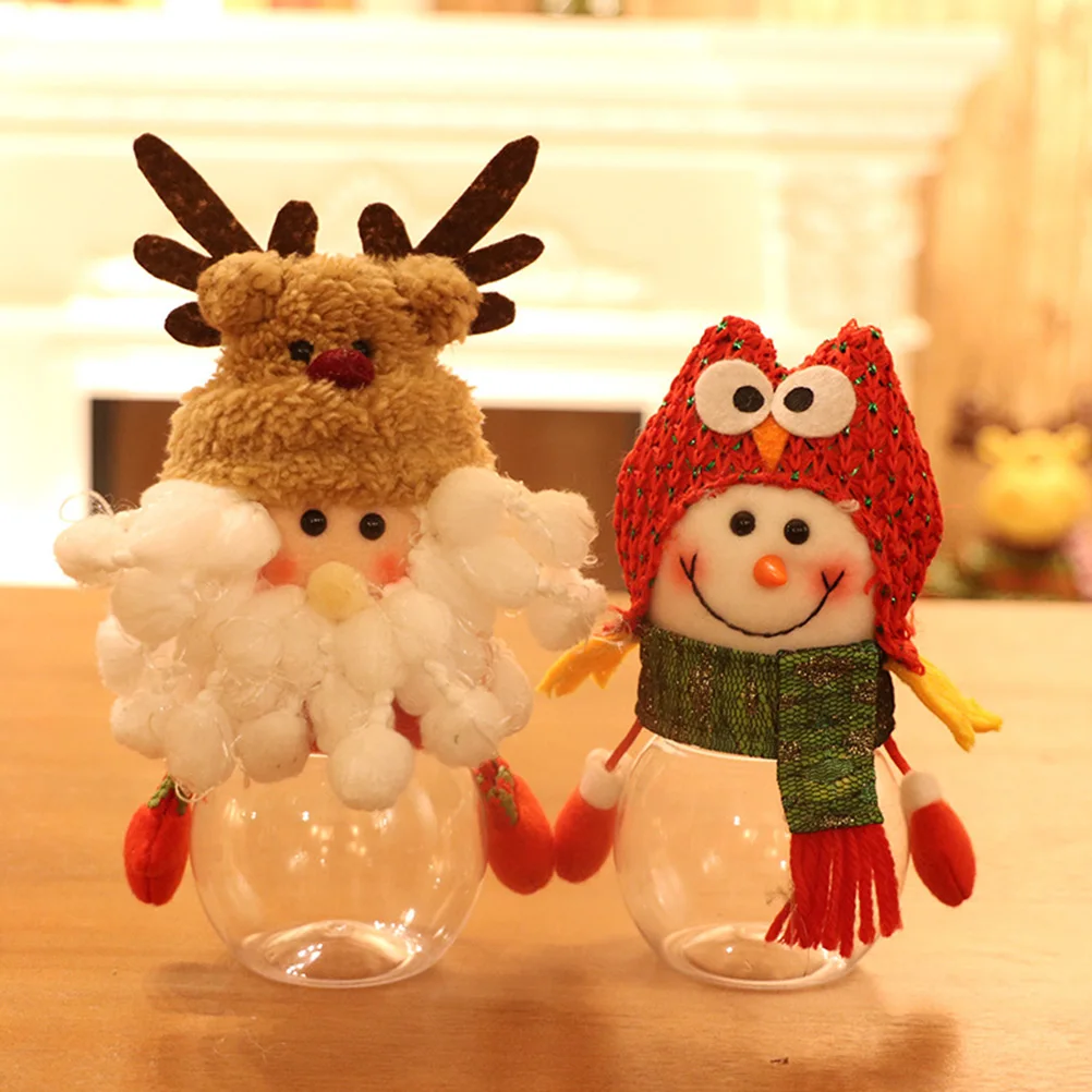 2Pcs Christmas Decorations Plastic Fabric Boxes for Xmas Party Reusable Santa Snowman Designs Cookie Jars Storage Containers
2Pcs Christmas Decorations Plastic Fabric Boxes for Xmas Party Reusable Santa Snowman Designs Cookie Jars Storage Containers