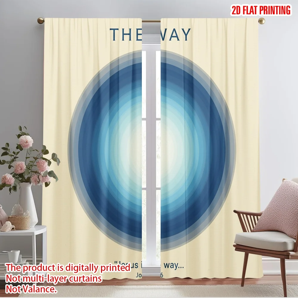 2pcs 2D flat printing Scene Curtain Jesus Way Scripture Polyester Fabric Without Electricity Festive Curtains Use for Home &
2pcs 2D flat printing Scene Curtain Jesus Way Scripture Polyester Fabric Without Electricity Festive Curtains Use for Home &