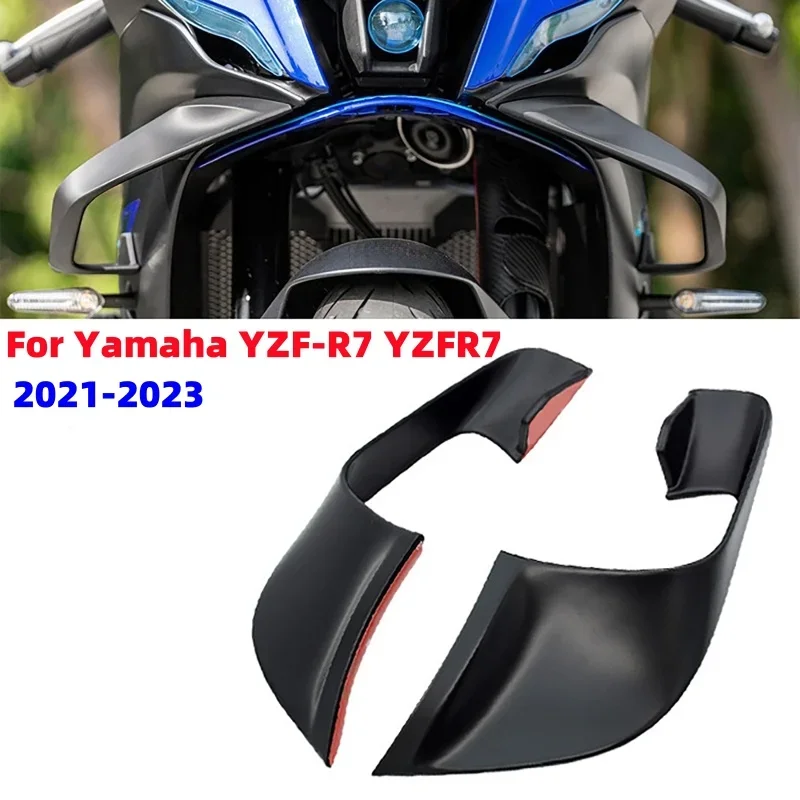 Motorcycle Fixed Wing Cover Fairing Side Wing Blade Windbreaker Wing for Yamaha YZF-R7 YZFR7 2021-2023 
Motorcycle Fixed Wing Cover Fairing Side Wing Blade Windbreaker Wing for Yamaha YZF-R7 YZFR7 2021-2023