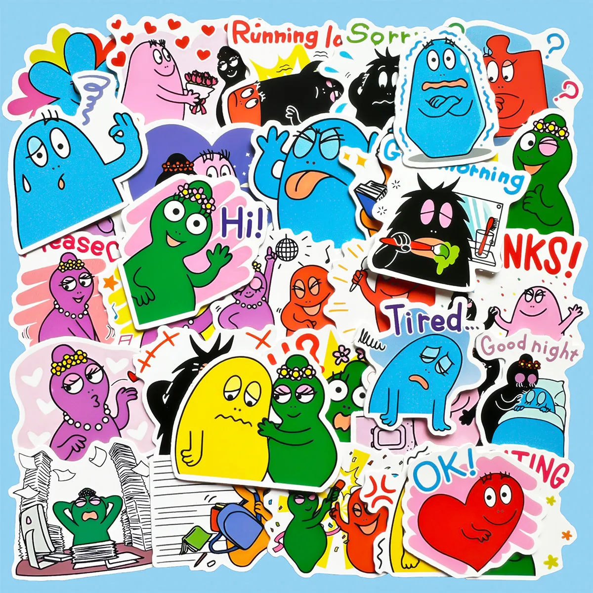 Barbapapa Cute Cartoon Classic Animation Sticker DIY Decorative for Journal Diary Notebook Phone Case Scrapbook
Barbapapa Cute Cartoon Classic Animation Sticker DIY Decorative for Journal Diary Notebook Phone Case Scrapbook