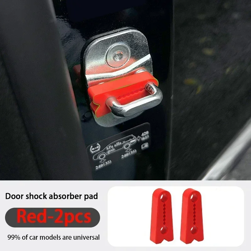 2/4PCS Automotive Door Lock Buckle Silicone Shock Absorber Pad Door Lock Buckle Pad Anti-collision Lock Buckle Accessories
2/4PCS Automotive Door Lock Buckle Silicone Shock Absorber Pad Door Lock Buckle Pad Anti-collision Lock Buckle Accessories