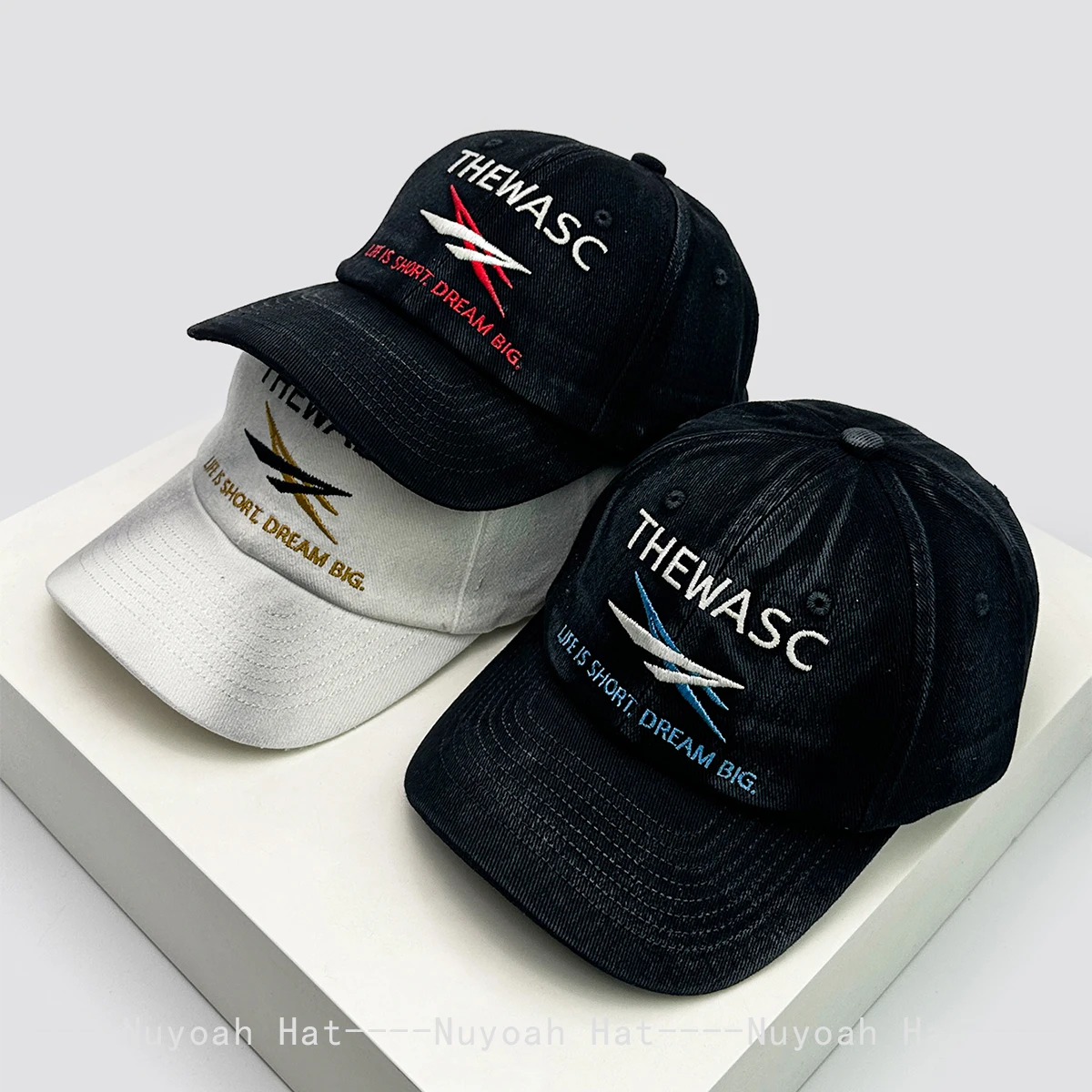New Unisex Retro Letter Embroidery Baseball Hats Sunshade Hip Hop Versatile Distress Peaked Caps Personal Fashion American Style
New Unisex Retro Letter Embroidery Baseball Hats Sunshade Hip Hop Versatile Distress Peaked Caps Personal Fashion American Style