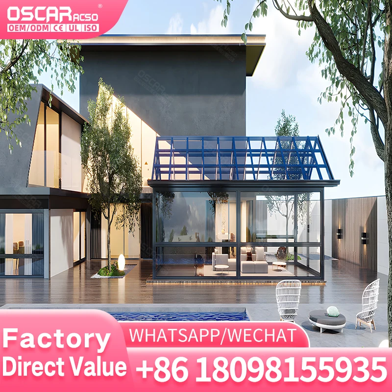 Aluminum Sunroom DIY Kit for Patio Garden and Outdoor Living Spaces Factory Directly Supply Customizable
Aluminum Sunroom DIY Kit for Patio Garden and Outdoor Living Spaces Factory Directly Supply Customizable