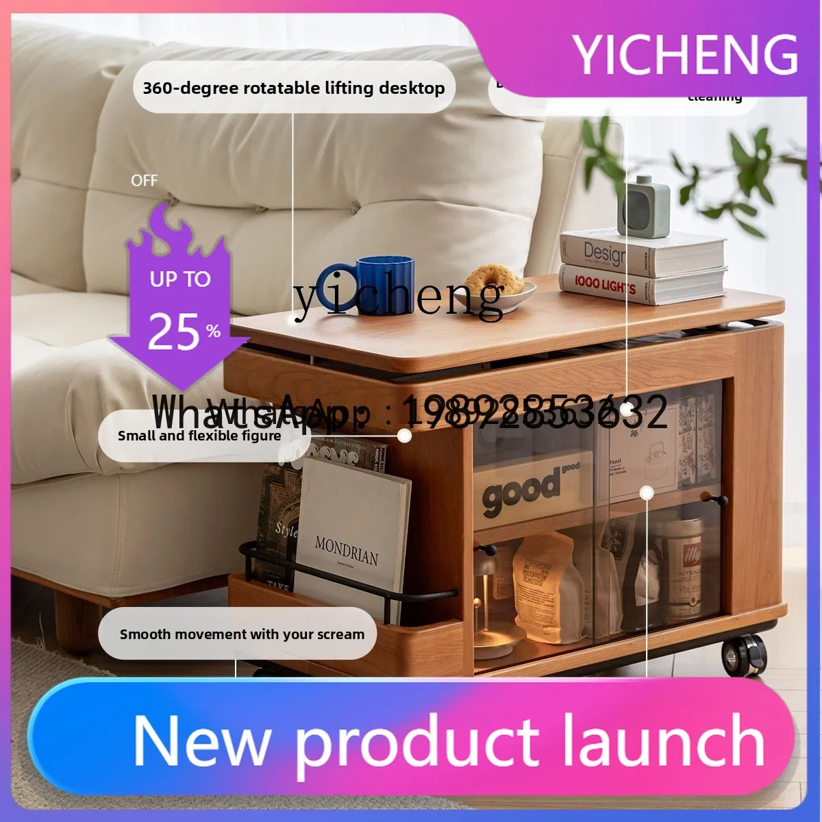 removable tea cabinet Nordic living room multifunctional sofa side cabinet household trolley
removable tea cabinet Nordic living room multifunctional sofa side cabinet household trolley