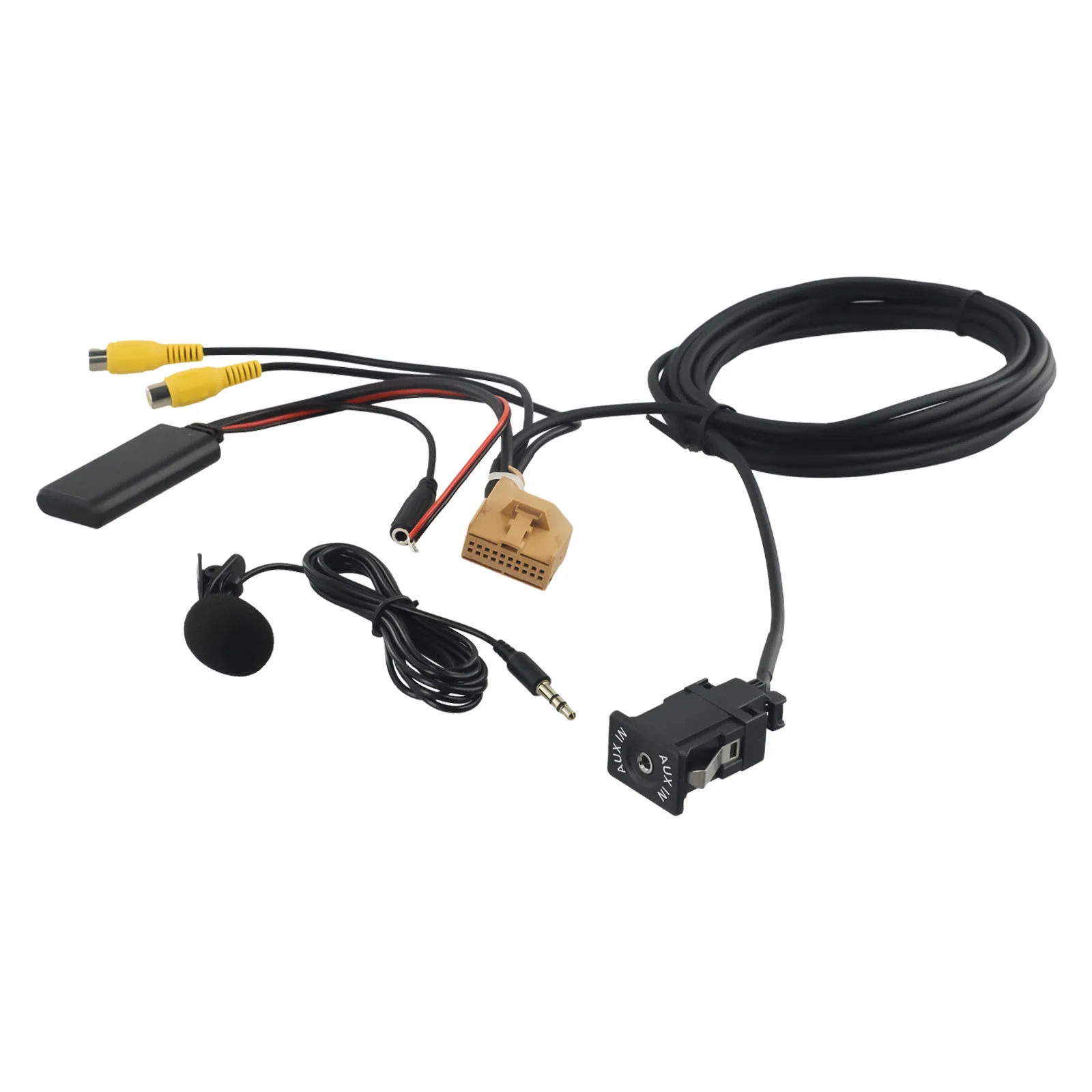 New Practical Cable Adapter Microphone Kit Music Audio Mic Plastic 12V AUX For Q7 A6 A8 2006-2008 High Quality
New Practical Cable Adapter Microphone Kit Music Audio Mic Plastic 12V AUX For Q7 A6 A8 2006-2008 High Quality