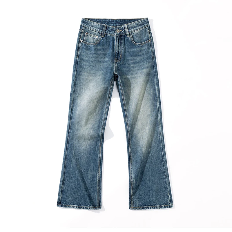 Flared Jeans Men Bell Bottom Pants Streetwear Bootcut Trousers High Street Mens Clothing Full Length Jeans Cowboys 2025
Flared Jeans Men Bell Bottom Pants Streetwear Bootcut Trousers High Street Mens Clothing Full Length Jeans Cowboys 2025