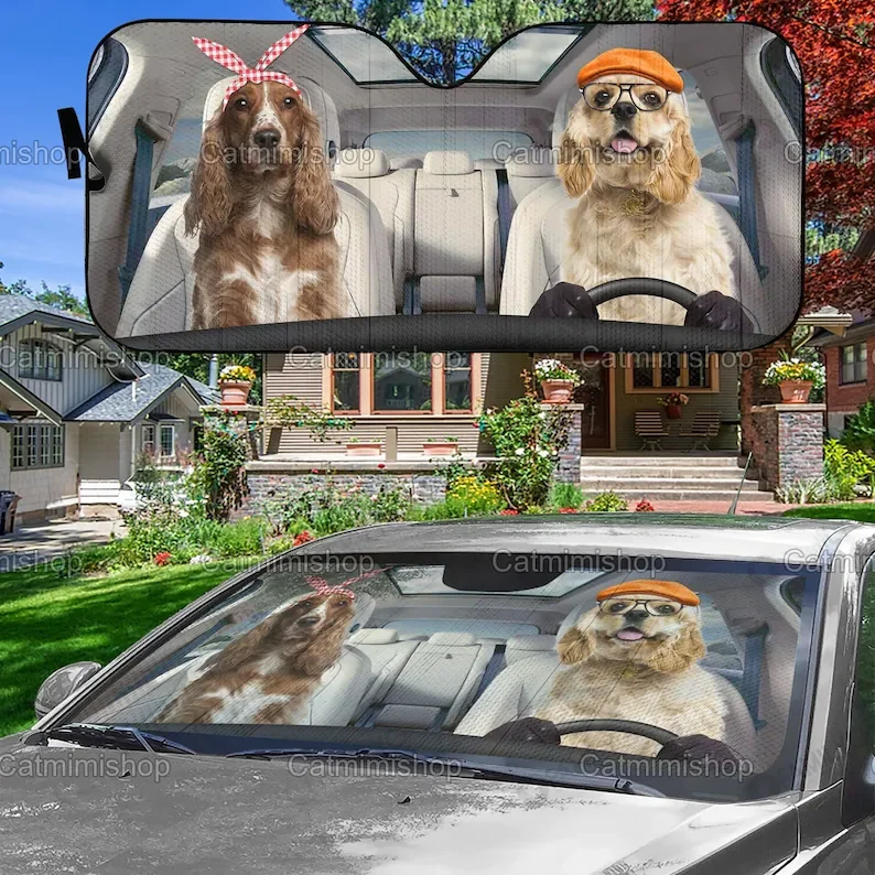 Cocker Spaniel Car Sun Shade, Spaniel Auto Sun Shade, Spaniel Dog Car Accessory, Funny Cocker Spaniel Sun Shade, Gifts For Him L
Cocker Spaniel Car Sun Shade, Spaniel Auto Sun Shade, Spaniel Dog Car Accessory, Funny Cocker Spaniel Sun Shade, Gifts For Him L