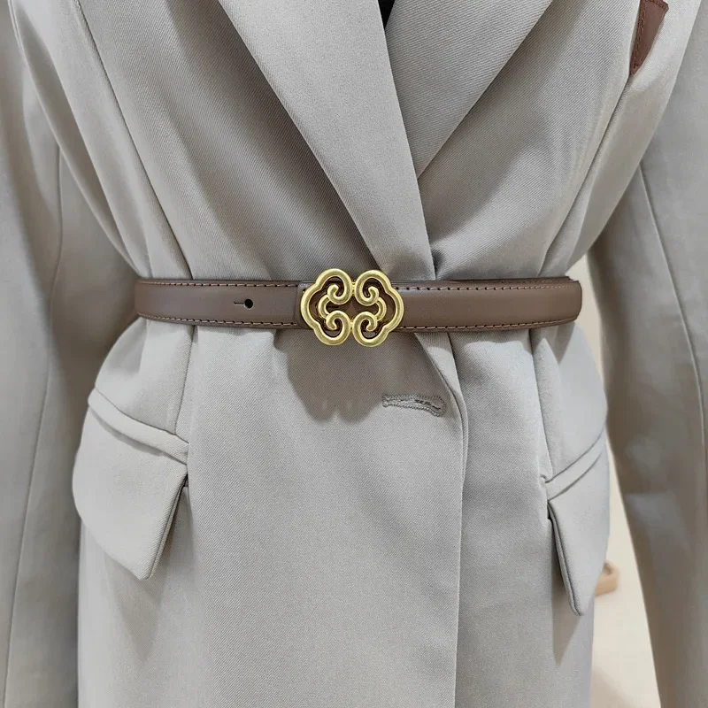 2024 New Designer Luxury Leather Belt Women's Fashion Versatile Suit Waist Dress Decorative Belt Women's Fine 365 Office
2024 New Designer Luxury Leather Belt Women's Fashion Versatile Suit Waist Dress Decorative Belt Women's Fine 365 Office