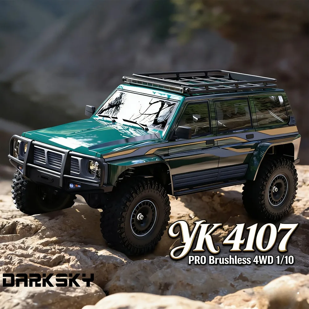 Радиоуправляемая электрическая модель автомобиля YIKONG YK4107PRO, бесщеточный двигатель, полный привод 4WD, масштаб 1/10, внедорожник-краулер, игрушка-подарок для взрослых и детей
Радиоуправляемая электрическая модель автомобиля YIKONG YK4107PRO, бесщеточный двигатель, полный привод 4WD, масштаб 1/10, внедорожник-краулер, игрушка-подарок для взрослых и детей