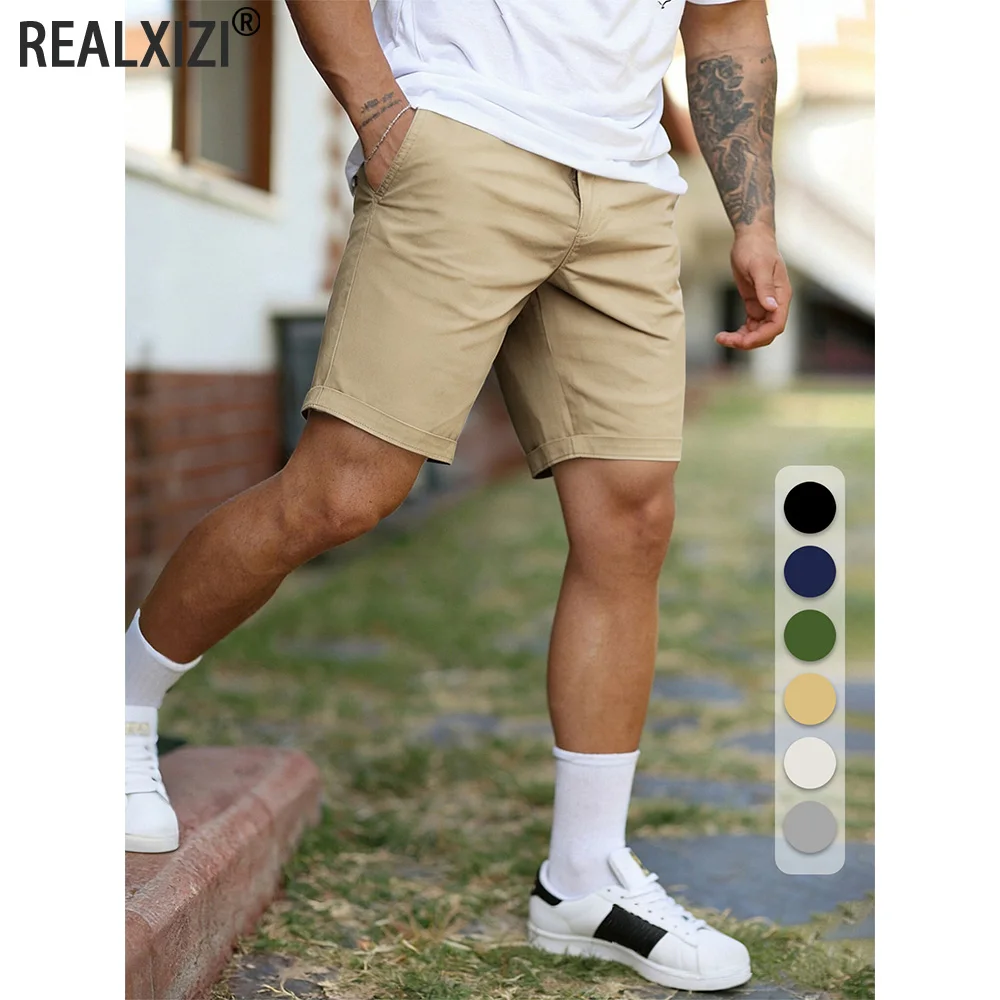 Летние однотонные повседневные шорты-бермуды для гольфа, прямые шорты для бега и спортзала, брюки с эластичным поясом, деловые и повседневные шорты
Летние однотонные повседневные шорты-бермуды для гольфа, прямые шорты для бега и спортзала, брюки с эластичным поясом, деловые и повседневные шорты