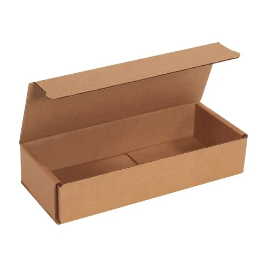 Shipping Boxes 10"L x 4"W x 2"H, 50-Pack Corrugated Cardboard Box for Packing, Moving and Storage
Shipping Boxes 10"L x 4"W x 2"H, 50-Pack Corrugated Cardboard Box for Packing, Moving and Storage