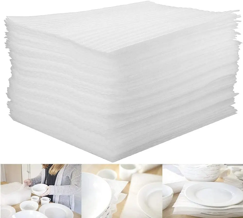 150 Packing Foam Sheets 10x10 Inch for Moving, Cushion Foam for Fragiles, Alternative to Bubble Wrap
150 Packing Foam Sheets 10x10 Inch for Moving, Cushion Foam for Fragiles, Alternative to Bubble Wrap