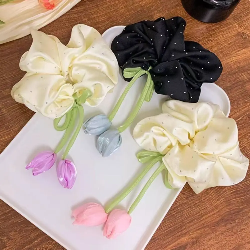 Эластичные повязки для волос с тюльпанами и бантом в виде бабочки, ручной работы, из атласа и сетки, с подвесками-цветами, весенний дизайн
Эластичные повязки для волос с тюльпанами и бантом в виде бабочки, ручной работы, из атласа и сетки, с подвесками-цветами, весенний дизайн