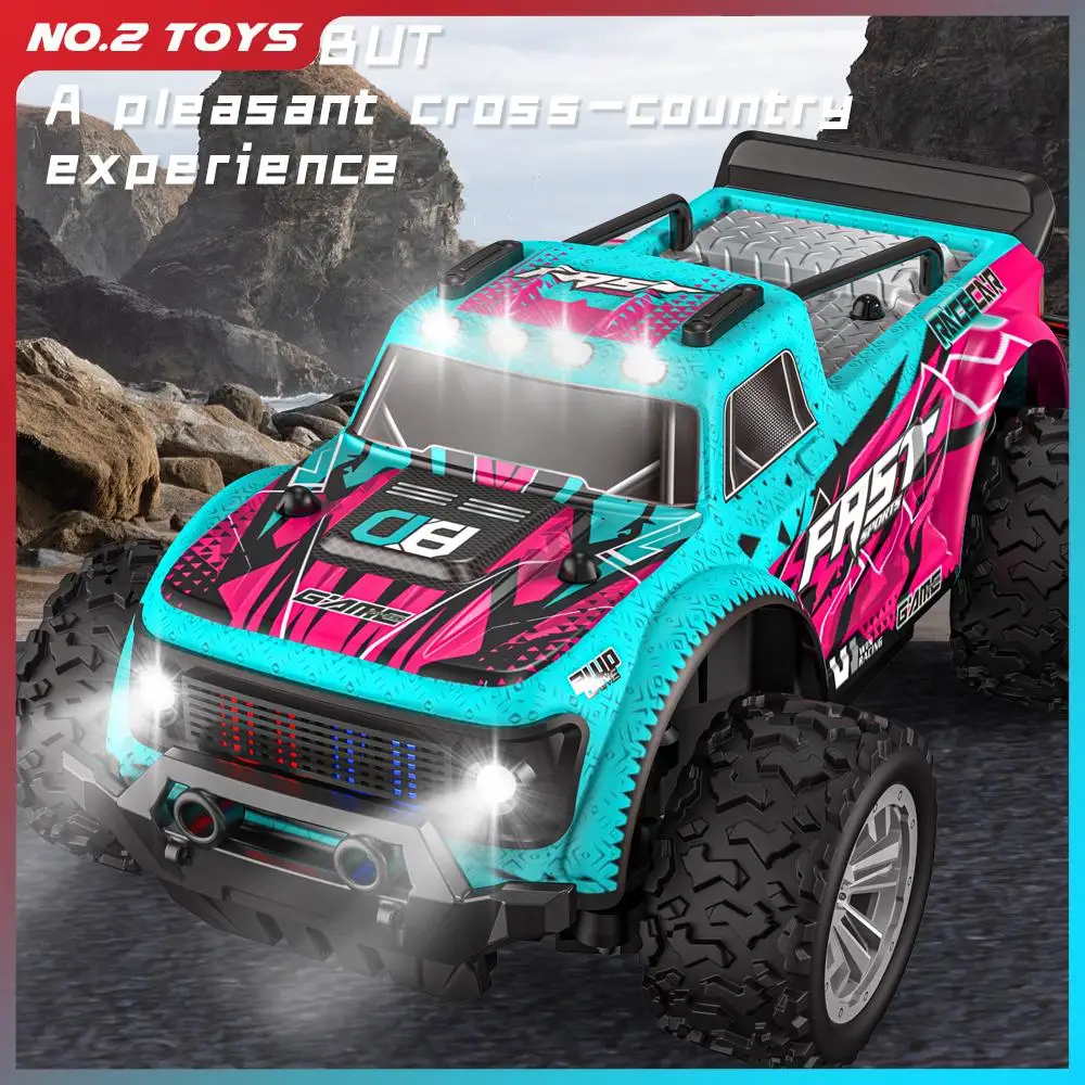 2.4G RC Off-Road Vehicle Climbling Cars with LED Lights Children's Toy High Speed Remote Control Racing Drift Car Boy Truck Toys
2.4G RC Off-Road Vehicle Climbling Cars with LED Lights Children's Toy High Speed Remote Control Racing Drift Car Boy Truck Toys