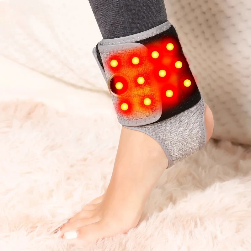 Portable Red Light Heating Massage Ankle Support Vibration Massager Eases Joint Pain Fatigue Stiffness Muscle Relaxation Gift
Portable Red Light Heating Massage Ankle Support Vibration Massager Eases Joint Pain Fatigue Stiffness Muscle Relaxation Gift