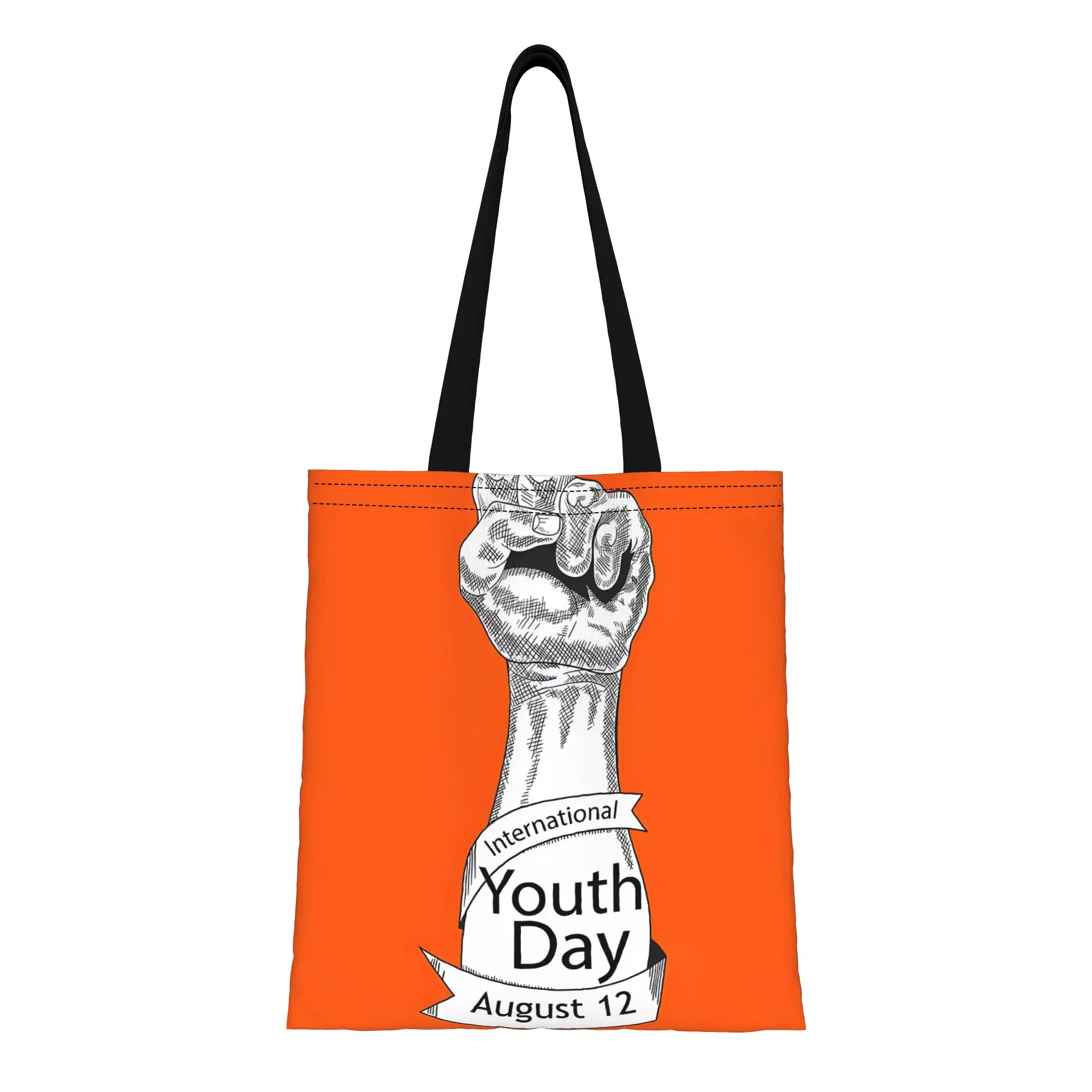 International Youth Day Canvas Woman Tote Bag for Shopping Travel Outdoor Heavy Duty Shoulder Handbag Teen Graduation gift
International Youth Day Canvas Woman Tote Bag for Shopping Travel Outdoor Heavy Duty Shoulder Handbag Teen Graduation gift