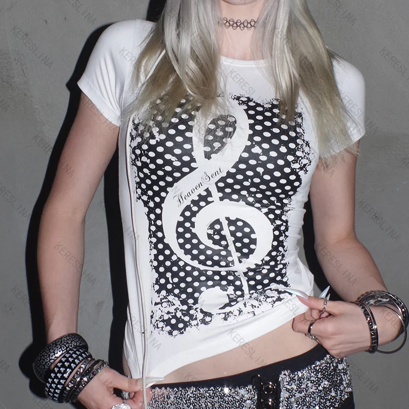 Y2k Vintage Harajuku Summer American High street Fashion Trendy Versatile Casual Top Punk Hip Hop Rock Gothic Harajuku T-shirts
Y2k Vintage Harajuku Summer American High street Fashion Trendy Versatile Casual Top Punk Hip Hop Rock Gothic Harajuku T-shirts