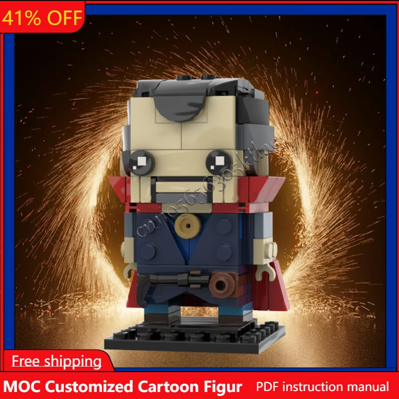 190Pcs MOC Movie Characters Collect Series Doctor Strange Brickheadzes Model DIY Puzzle Birthday Cartoon Anim Figures Toys Gifts
190Pcs MOC Movie Characters Collect Series Doctor Strange Brickheadzes Model DIY Puzzle Birthday Cartoon Anim Figures Toys Gifts