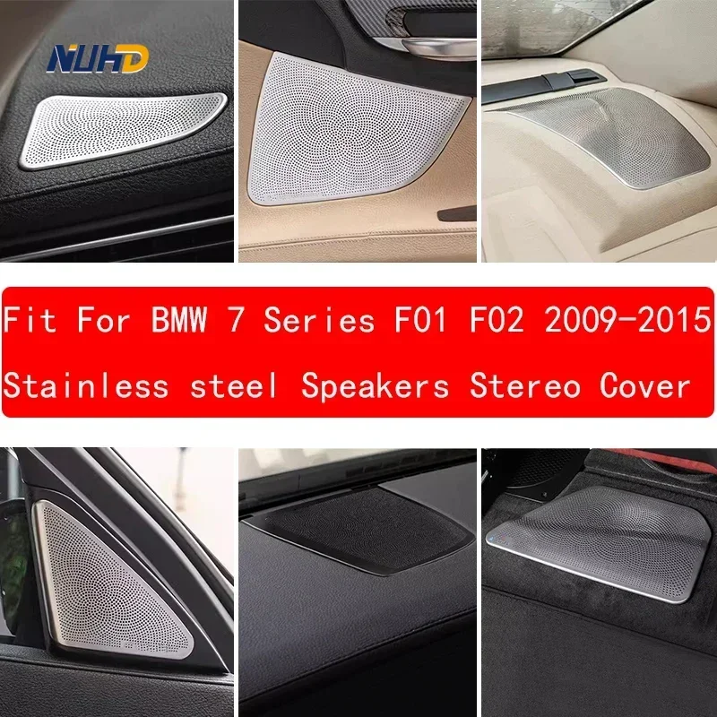 Car Front Rear Door Audio Speakers Stereo Panel Horn Cover Trim Stickers For BMW 7 Series F01 F02 2009-2015 Interior Accessories
Car Front Rear Door Audio Speakers Stereo Panel Horn Cover Trim Stickers For BMW 7 Series F01 F02 2009-2015 Interior Accessories