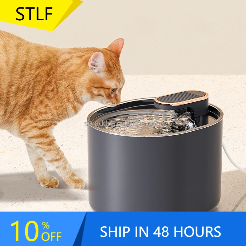 STLF2025 Large Capacity Smart Pet Water Dispenser Accessories Automatic Circulate Filtering Cat and Dog 3L Water Fountain
STLF2025 Large Capacity Smart Pet Water Dispenser Accessories Automatic Circulate Filtering Cat and Dog 3L Water Fountain