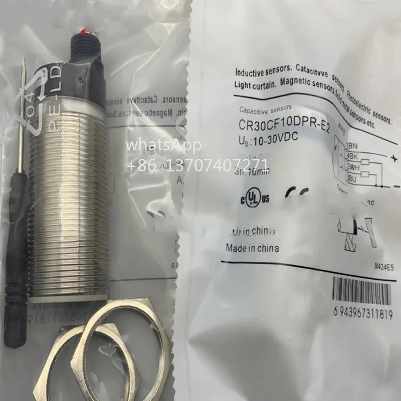 Новый бесконтактный переключатель CR30CF10DPO-E2 CR30CF10DPC-E2 CR30CF10DNO CR30CF10DPO
Новый бесконтактный переключатель CR30CF10DPO-E2 CR30CF10DPC-E2 CR30CF10DNO CR30CF10DPO