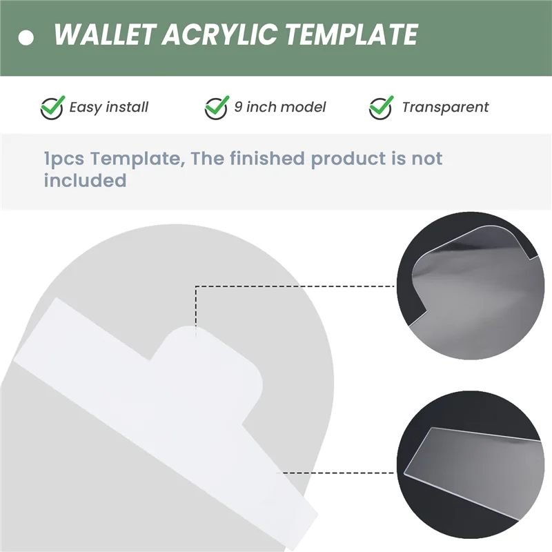 FSLH Wallet Acrylic Template Wallet Leather Pattern Acrylic Leather Pattern Leather Templates For Bags
FSLH Wallet Acrylic Template Wallet Leather Pattern Acrylic Leather Pattern Leather Templates For Bags