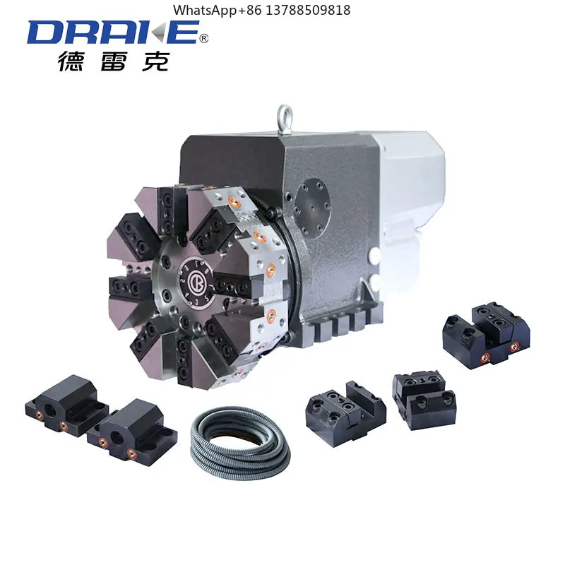 Патронная головка Drake BWD80-8 с 6, 8, 10 станциями, электрический инструментальный держатель, горизонтальный быстросменный инструментальный блок для токарного станка с ЧПУ
Патронная головка Drake BWD80-8 с 6, 8, 10 станциями, электрический инструментальный держатель, горизонтальный быстросменный инструментальный блок для токарного станка с ЧПУ