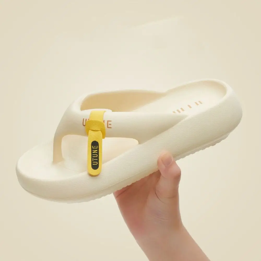 Simple Letter Platform Flip Flops EVA Non-Slip Slippers for Women Soft Thick Soled Beach Slippers Bathroom
Simple Letter Platform Flip Flops EVA Non-Slip Slippers for Women Soft Thick Soled Beach Slippers Bathroom