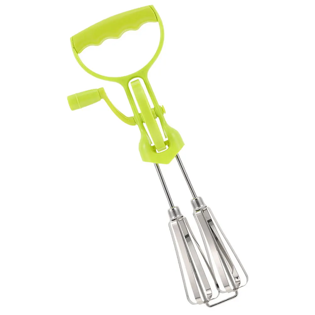 Stainless Steel Manual Egg Beater Multi-Functional Hand Crank Mixer For Kitchen Baking Cooking Lightweight Plastic Handle
Stainless Steel Manual Egg Beater Multi-Functional Hand Crank Mixer For Kitchen Baking Cooking Lightweight Plastic Handle