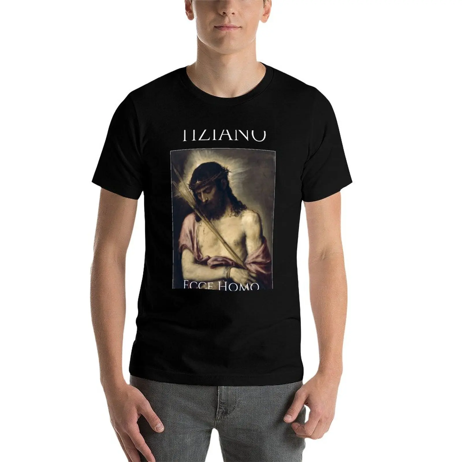 Ecce Homo (Titian) T-Shirt funny t shirts cotton cotton t shirts high quality man t shirts cotton T-Shirt
Ecce Homo (Titian) T-Shirt funny t shirts cotton cotton t shirts high quality man t shirts cotton T-Shirt
