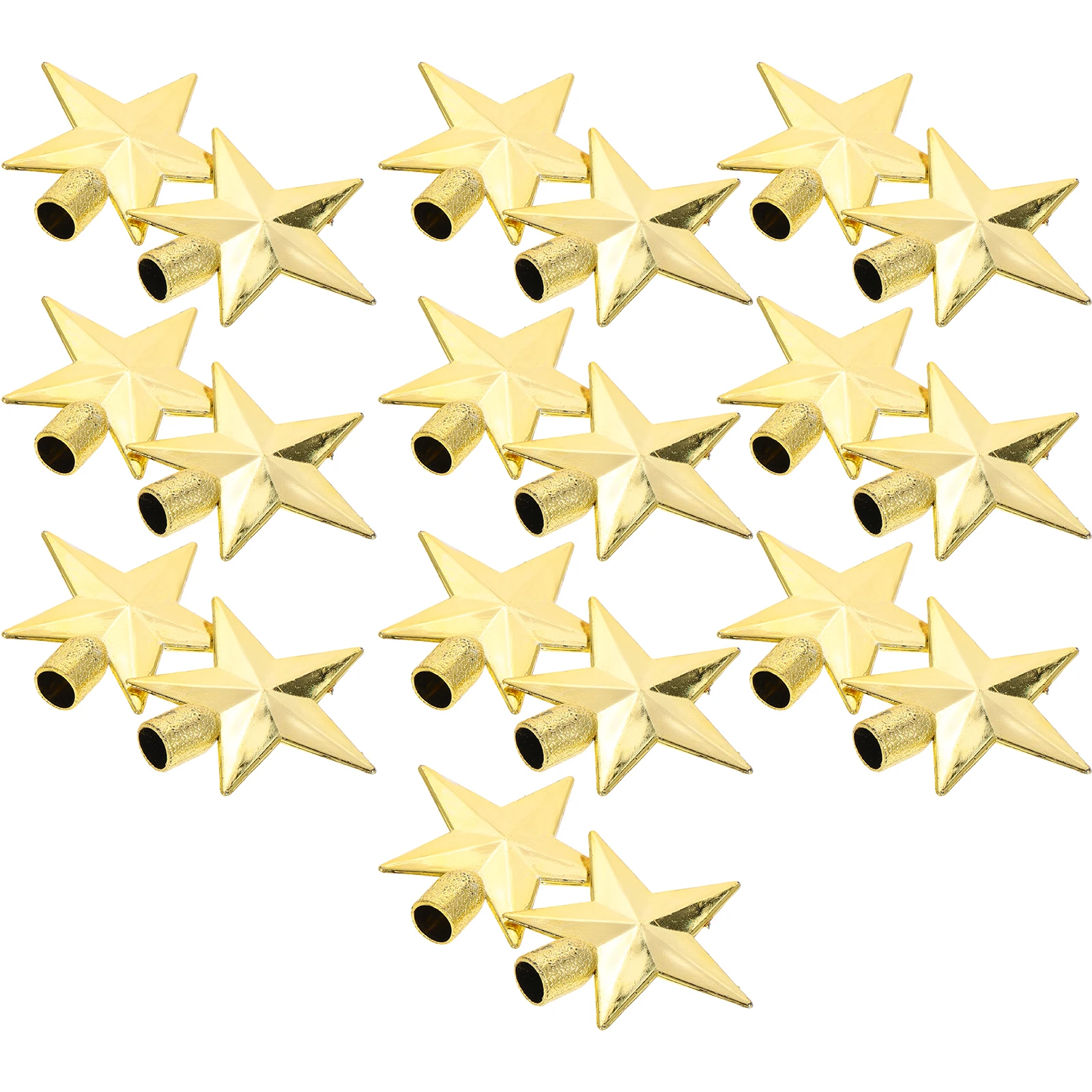 20 Pcs 6cm Miniature Tree Topper Stars Christmas Decorations Vintage Home Ornament Xmas Party DIY Star Toppers For Tiny Trees
20 Pcs 6cm Miniature Tree Topper Stars Christmas Decorations Vintage Home Ornament Xmas Party DIY Star Toppers For Tiny Trees