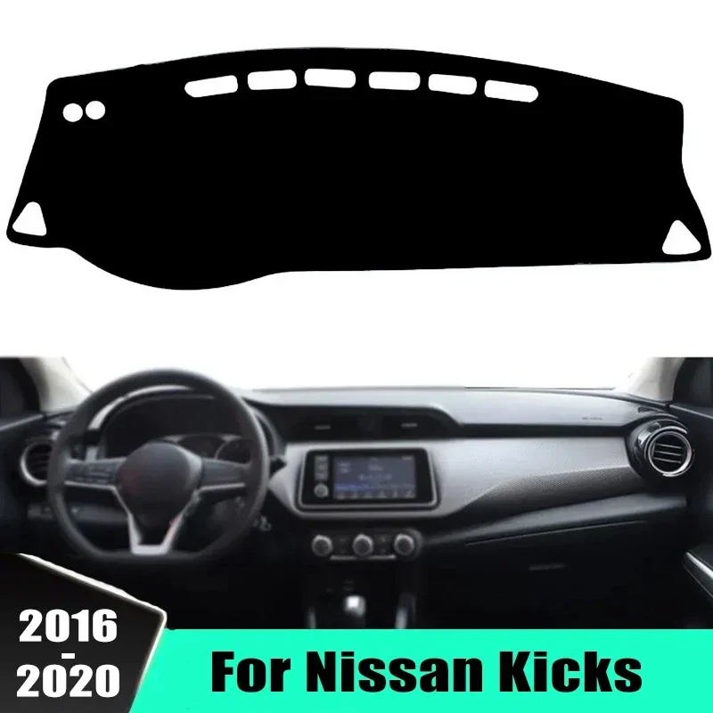For Nissan Kicks 2016-2020 Models Car Dashboard Cover Sun Shade Mats Avoid Light Pads Instrument Panel Protective
For Nissan Kicks 2016-2020 Models Car Dashboard Cover Sun Shade Mats Avoid Light Pads Instrument Panel Protective