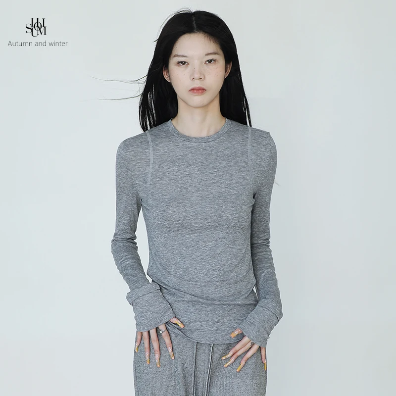 Женская облегающая трикотажная футболка Uomi American Slim Fit из шерсти и лиоцелла с длинным рукавом, осенне-зимний топ с круглым вырезом
Женская облегающая трикотажная футболка Uomi American Slim Fit из шерсти и лиоцелла с длинным рукавом, осенне-зимний топ с круглым вырезом