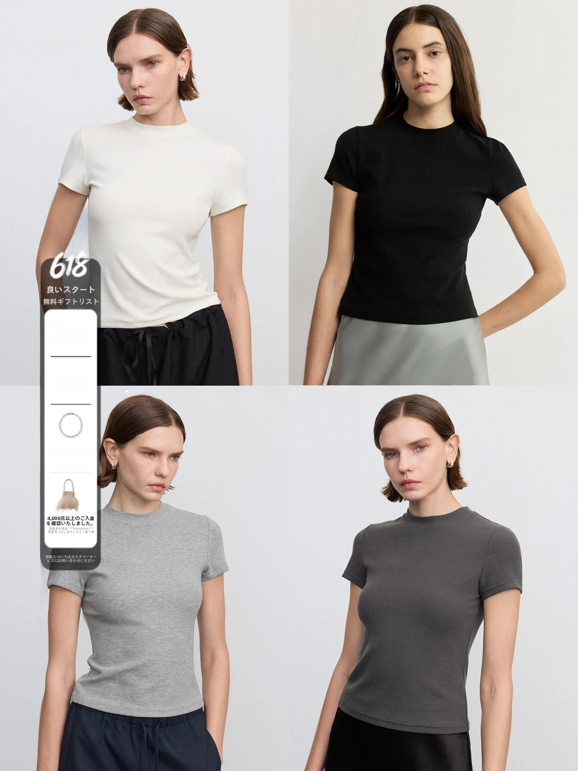 Soulkiss Women's Slim Fit Short Sleeve T-Shirt Wool Blend High Elasticity Machine Washable Versatile Shoulder Length Regular Fit
Soulkiss Women's Slim Fit Short Sleeve T-Shirt Wool Blend High Elasticity Machine Washable Versatile Shoulder Length Regular Fit