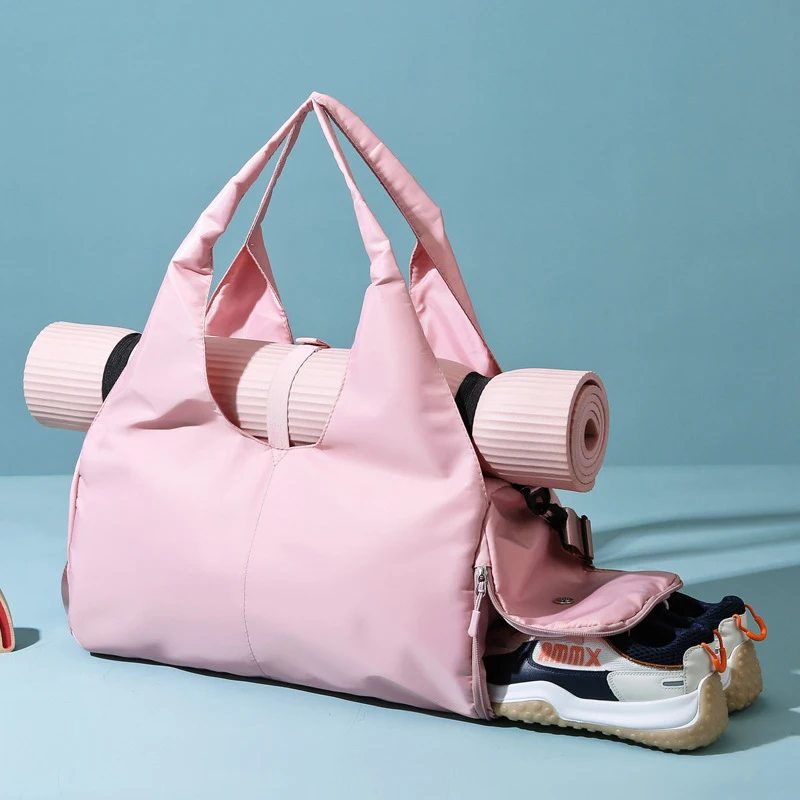Oxford Cloth Fitness Yoga Travel Bag, Water Resistant Crossbody Shoulder Handbag with Independent Shoe Compartment Swimming Bag.
Oxford Cloth Fitness Yoga Travel Bag, Water Resistant Crossbody Shoulder Handbag with Independent Shoe Compartment Swimming Bag.